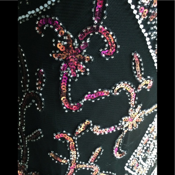 Retro Sequined Maxi Formal Gown B11 - Picture 12 of 12